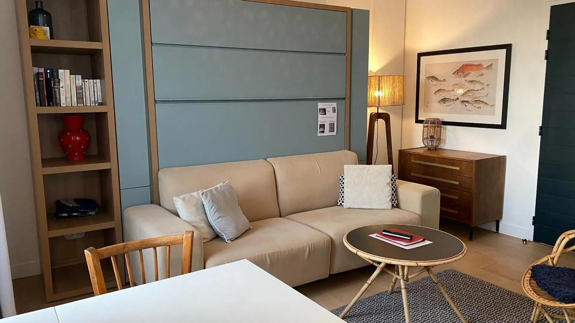 아파트 Studio Moderne Au Coeur De Sauzon Avec Kitchenette Et Wi-Fi - Fr-1-418-227 프랑스